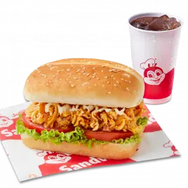 1 Sandwich Gà Giòn + 1 Nước ngọt