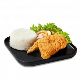 1 Cơm gà giòn vui vẻ